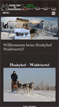Mobile Screenshot of huskyhof-waldviertel.at